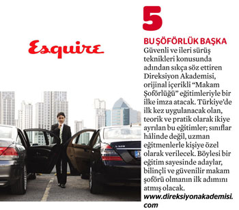 Esquire Dergisi Makam oförleri Eitimi 