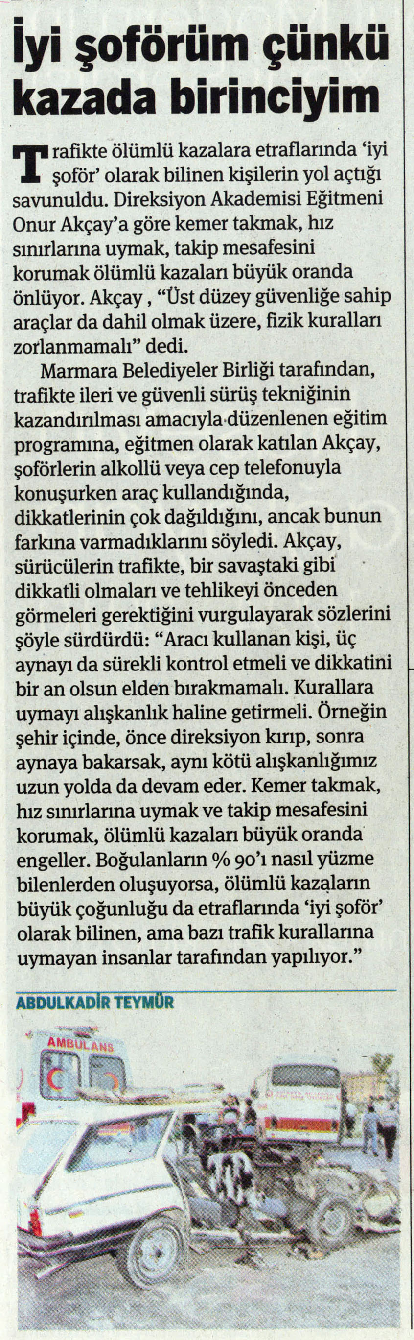 Taraf Gazetesinde Direksiyon Akademisi